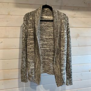 Garage | Heathered Grey Knit Cardigan